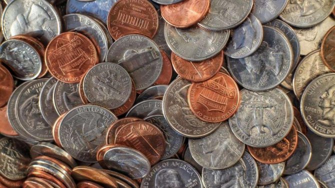 Монеты USD