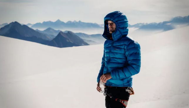 Мужчина на морозе