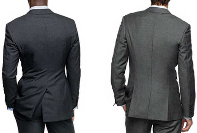 задние шлицы на жакетах